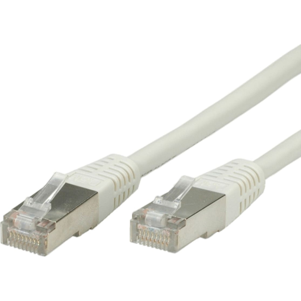 Value FTP Patch Cord Cat.5e, grey 1 m
