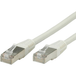 Value FTP Patch Cord Cat.5e, grey 1 m
