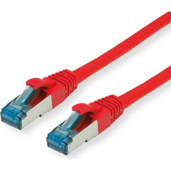 Value S/FTP Patch Cord Cat.6A (Class EA), red, 15 m