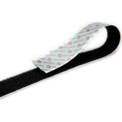 Velcro ® Flauschband L: 25m / B: 25mm, schwarz