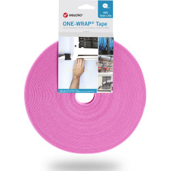Velcro ® One Wrap® Band 20 mm breit, rosa, 25 m