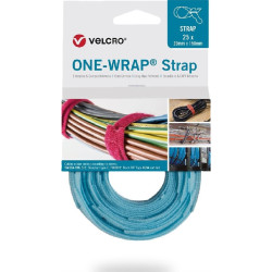 Velcro ® One Wrap® Strap 20mm x 230mm, 25 Stück, türkis
