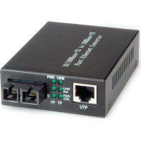 Value Fast Ethernet Converter, RJ-45 to SC