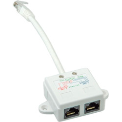 UTP RJ45 M 2x10/100 Cat.5e savienojamais elements