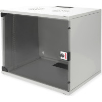 Roline 19-inch wall-mounted housing Basic 9 U, 540x400 WxD kit grey