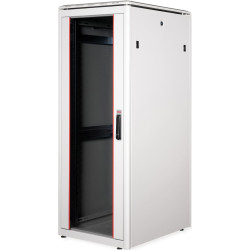Roline 19-inch network cabinet Pro 32 U, 600x800 WxD glass door grey