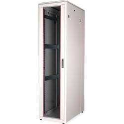 Roline 19-inch Network Cabinet Pro 47 U, 600x1000 WxD glass door grey