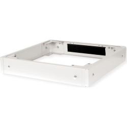 Roline Base for network cabinet, 600x600 WxD, grey