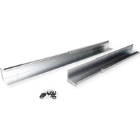 Roline slide rail set variable depth, 500 to 750mm incl mounting material