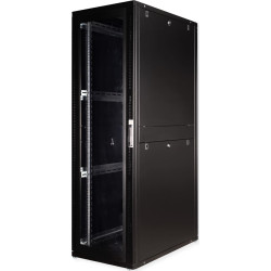 Roline 19-inch server rack Pro 42 U, 600x1000 WxD black Perspex