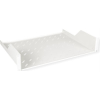 Roline 19-inch shelf 2 U 350 T, 25kg load capacity grey