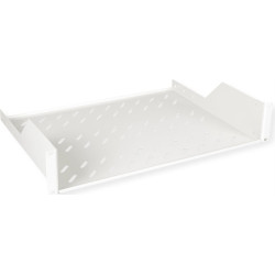Roline 19-inch shelf 2 U 350 T, 25kg load capacity grey