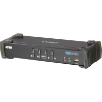 Aten CS1764A KVM Switch DVI, USB, Audio, USB-Hub, 4 Ports