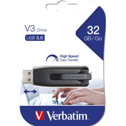 Verbatim USB-Stick  32GB Verbatim 3.2 Store'n Go V3 Black retail
