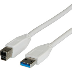 Secomp USB 3.2 Gen 1 Cable, Type A M - B M, 3.0 m
