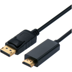 Secomp STANDARD DisplayPort Cable, DP - UHDTV, M/M, black, 3 m