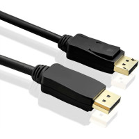 Kabelis DisplayPortv1.4, DP-DP, M/M, melns, 3m, Standard