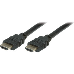 Kabelis HDMI UHD + Eth., M / M, melns, 2.0m, SECOMP