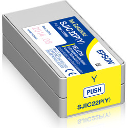 Epson SJIC22P(Y) tintes kārtridžs 1 pcs Oriģināls Dzeltens