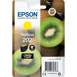 Epson Kiwi Singlepack Yellow 202 Claria Premium Ink