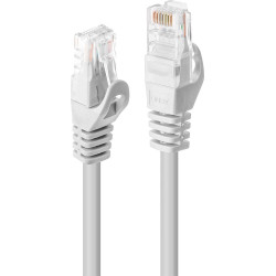 Lindy 0.5m Cat.6 U/UTP Network Cable, White