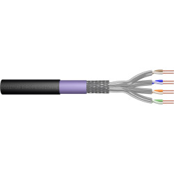 Digitus Cat.7 S/FTP burial installation cable, 100 m, simplex, PE