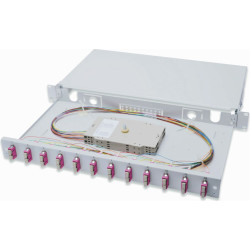 Digitus Fiber Optic Splice Box, Equipped, SC, OM4