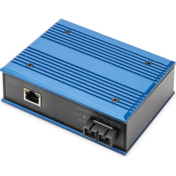 Digitus Industrial Gigabit Media Converter RJ45, SC 20 km