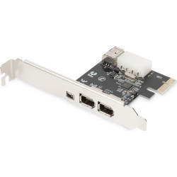 Digitus PCI Express Card, Firewire 1394a (3+1 ports)