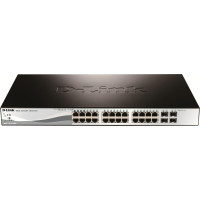 D-Link DGS-1210-28P Vadīts L2 Gigabit Ethernet (10/100/1000) Power over Ethernet (PoE) 1U