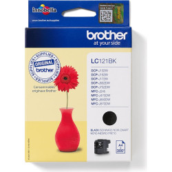 Brother LC121BK tintes kārtridžs 1 pcs Oriģināls Melns