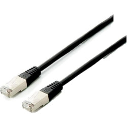 Equip 605690 tīkla kabelis Melns 1 m Cat6a S/FTP (S-STP)