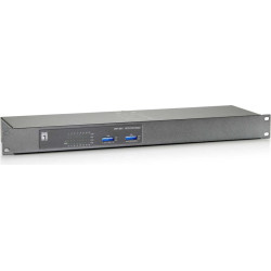 Level One LevelOne FEP-1601 tīkla pārslēgs Fast Ethernet (10/100) Power over Ethernet (PoE) Pelēks, Metālisks