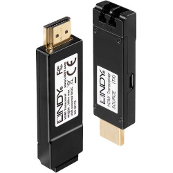 Lindy HDMI Extend Transceiver 4K LWL 300m Duplex LC Multi 50