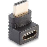 Lindy HDMI Female to HDMI Male 90 Degree Right Angle Adapter - Up