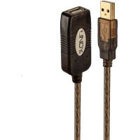 Lindy USB 2.0 Aktiv-Verlängerung Typ A/A M/F 20m