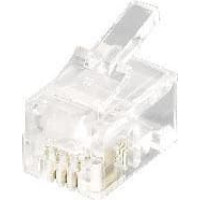 Equip Modularstecker Western 4P4C RJ11 100 Stück