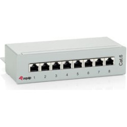 Equip Patchpanel  8x RJ45 Cat6  10" Tischgehäuse