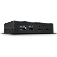 Lindy 4 Port USB 3.2 Gen 2 Type C Metal Hub