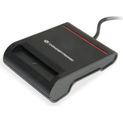 Conceptronic SCR01B viedkaršu nolasītājs USB USB 2.0 Melns