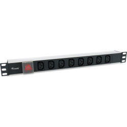 Equip Steckdosenleiste 19"(1HE)8fach IEC320C14,1,8m Kabel,si