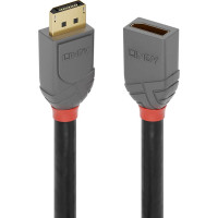 Lindy 1m DisplayPort 1.4  Extension Cable, Anthra Line