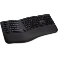 Kensington Pro Fit Ergo tastatūra Universāls RF bezvadu sakari + Bluetooth QWERTY Amerikāņu angļu valoda Melns
