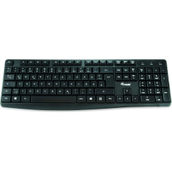 Equip 245210 tastatūra Birojs USB QWERTZ Vācu Melns