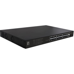Level One LevelOne FGP-2831 tīkla pārslēgs Nepārvaldīts Fast Ethernet (10/100) Power over Ethernet (PoE) 1U Melns