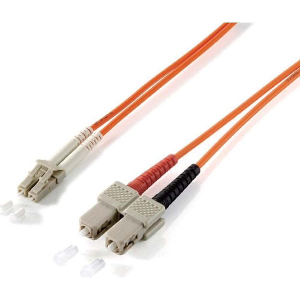 Equip LC/SС 62.5/125μm 1.0m InfiniBand un optiskās šķiedras kabelis 1 m SC Oranžs