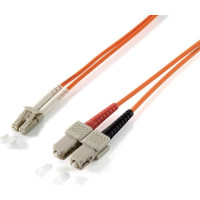 Equip LC/SС 62.5/125μm 1.0m InfiniBand un optiskās šķiedras kabelis 1 m SC Oranžs