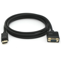 Equip Displayport->VGA(HD15) St/St 2.0m 1920x1200/60HZ    sw