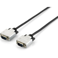 Equip VGA Kabel HD15 St/St 15.00m 1024x 768/60Hz sw/si
