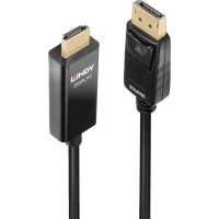 Lindy 5m Active DisplayPort to HDMI Cable with HDR